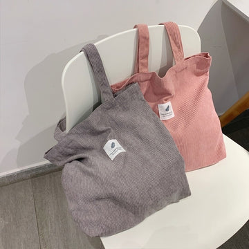 Corduroy Shoulder Bag