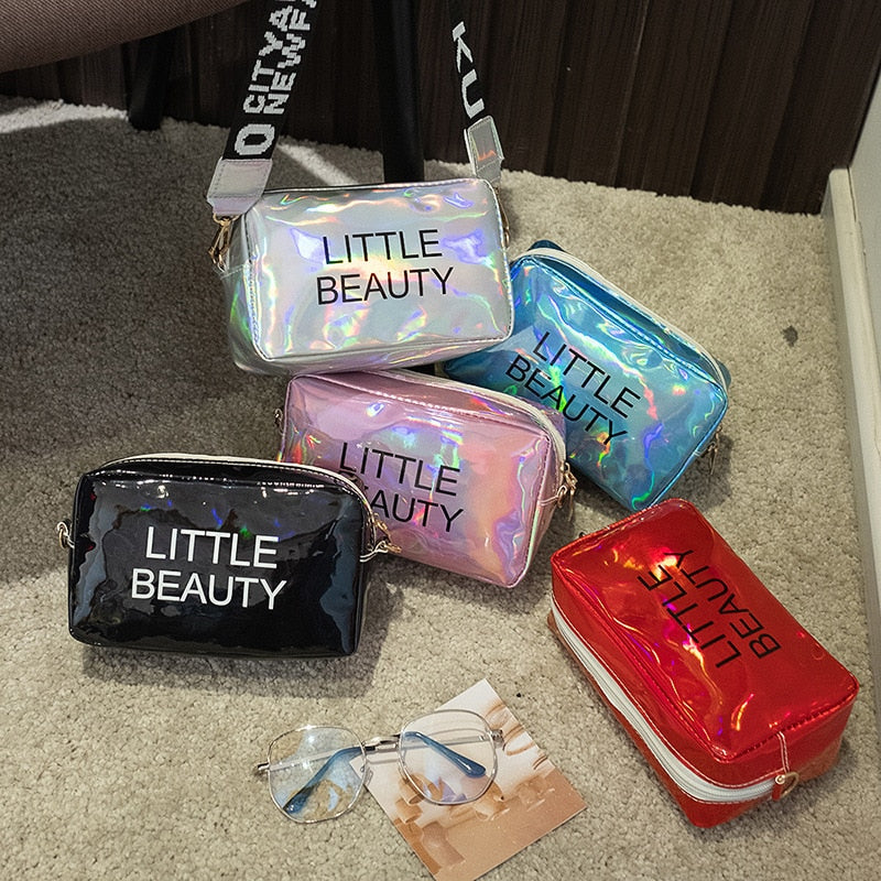 Small Women Laser Crossbody Bag