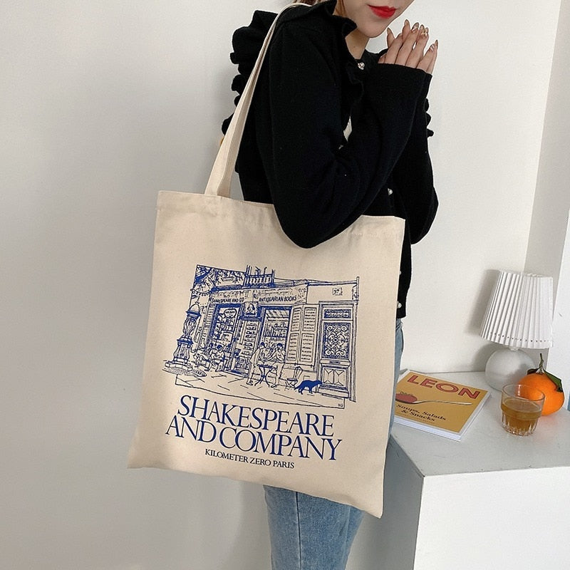 Women Canvas Shopping Bag