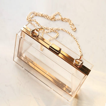 New Acrylic Transparent Crossbody Bag